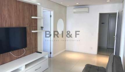 APARTAMENTO PARA LOCAÇÃO, 1 DORMITÓRIO, 1 VAGA, 50 M² , MOBILIADO, LAZER COMPLETO - BROOKLIN - SP