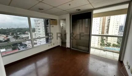 CONJUNTO COMERCIAL BROOKLIN 37M² COM VAGA PRÓXIMO AO METRÔ, PARA VENDA OU LOCAÇÃO