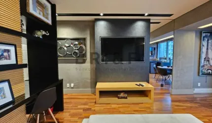 Apartamento Studio no Brooklin com 45m² , 1 dormitório, 1 banheiro, 1 suíte - São Paulo - Sp