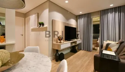APARTAMENTO À VENDA OU LOCAÇÃO NO BROOKLIN, MOBILIADO 66M², 2 DORMITÓRIOS (1 SUITE), 1 VAGA