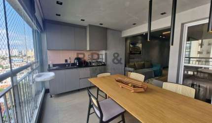 Apartamento para alugar com 3 quartos, 1 suíte, 1 vaga  - Mobiliado - 92 m2 - Jardim Prudência