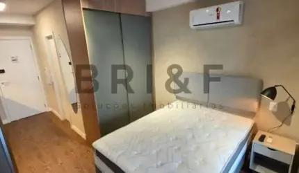 Studio mobiliado para venda e locação - 32m² - Air Brooklin - Brooklin, São Paulo/SP