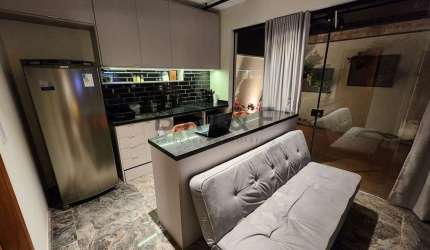 Apartamento Studio Mobiliado para locação no Brooklin