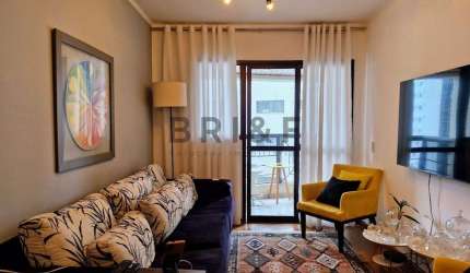 Apartamento para venda e locação - 3 dormitórios - 1 suíte - 2 vagas - Lazer - Brooklin Novo