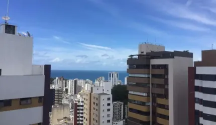 Cobertura à venda na Graça, Salvador-BA:  3 Quartos, 3 Suítes, 2 Salas, 3 Banheiros, 2 Vagas de Garagem, 160m² - Salvador-BA.