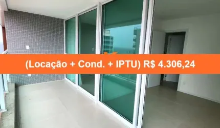 Apartamento de 1 quarto para locação na Barra, Salvador-BA: 1 sala, 1 banheiro, 1 vaga de garagem, 45m² de área.