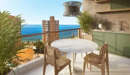 Apartamento à venda na Barra, Salvador-BA: 2 quartos, 1 suíte, 1 sala, 2 banheiros, 1 vaga de garagem, 62,83 m².