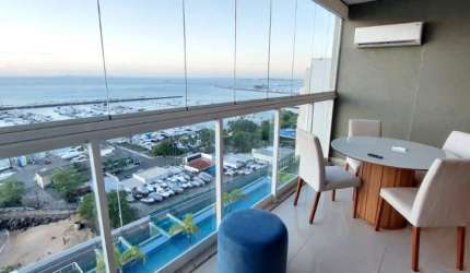 Apartamento à venda no Comércio, Salvador-BA: 1 quarto, 1 suite, 1 sala, 1 banheiro, 1 vaga de garagem, 69,00 m² de área.