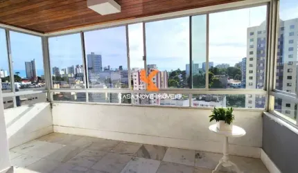 Apartamento para venda, 3 quartos com suíte em Salvador, Brotas! 140 m² de área, 2 vagas de garagem.