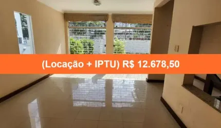 Casa comercial para locação na Pituba, Salvador-BA: 5 quartos, 3 suítes, 5 salas, 6 banheiros, 4 vagas, 421m². Venha conferir!