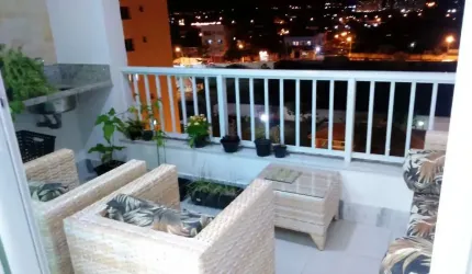 Apartamento de 3 quartos à venda no Jardim do Jockey, Lauro de Freitas-BA: 85m², 2 vagas, suíte e mais!
