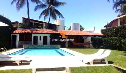 Casa em Condomínio à Venda em Vilas do Atlântico, Lauro de Freitas-BA: 4Q, 2 Suítes, 3 Salas, 5 Banheiros, 3 Vagas, 306m²!