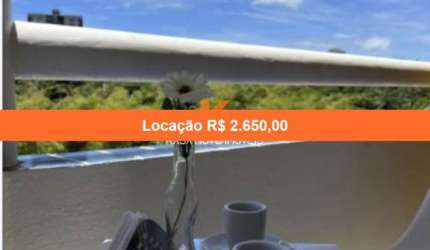 Aluguel de Apartamento 1 quarto na Armação - Salvador-BA: 1 suíte, 1 sala, 1 banheiro, 1 vaga de garagem, 40m². Venha conhecer!