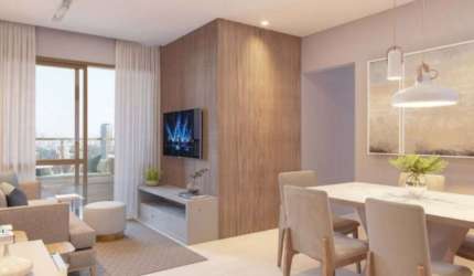 Apartamento à venda em Salvador-BA, Parque Bela Vista, 3 quartos, 1 suíte, 2 salas, 3 banheiros, 2 vagas de garagem, 58,85 m²!