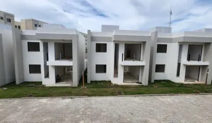 Casa de luxo em condomínio no bairro Abrantes em Camaçari-BA: 4 quartos, 4 suítes, 2 salas, 5 banheiros e 123,82 m².
