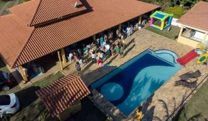 Chácara com 3 dormitórios à venda, 3863 m² por R$ 2.200.000,00 - Sítios de Recreio Jardins de Itaici - Indaiatuba/SP
