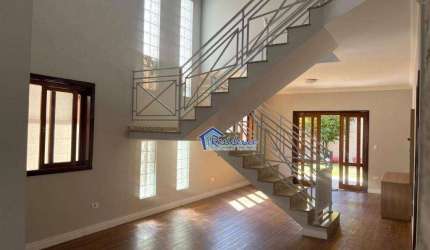 Sobrado com 4 dormitórios, 294 m² - venda por R$ 1.750.000,00 ou aluguel por R$ 7.400,00/mês - Vila Avaí - Indaiatuba/SP