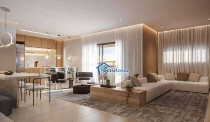 Apartamento com 3 dormitórios à venda, 120 m² por R$ 1.244.000,00 - Hélade - Indaiatuba/SP