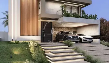 Cond. Alphaville III - Cond. Alphaville III, Casa Duplex, 04 Suítes, Terreno + Planta Personalizada, Ponta Negra, Manaus Am.