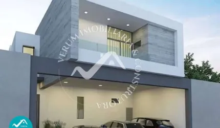 Cond. Forest Hill - Cond. Forest Hill, Casa Duplex, 04 Suítes, Terreno + Planta Personalizada + Construção, Manaus-Am.