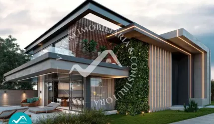Cond. Passaredo - Cond. Passaredo, Casa Duplex, 04 Suítes, Terreno + Planta Personalizada, Manaus Am.