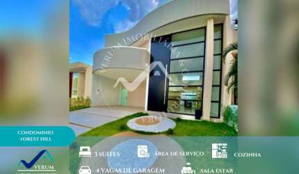 Cond. Passaredo - Condomínio Passaredo , Casa Térrea, 03 Suítes, 134 M², Manaus Am.