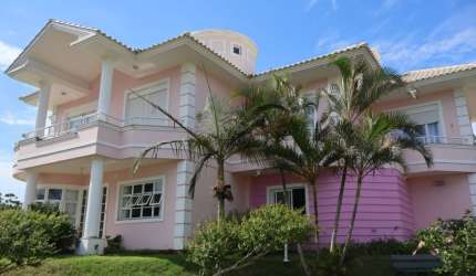 Casa Beira Mar Melhor Praia Sul da Ilha 4 Suítes