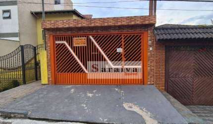 Sobrado com 3 dormitórios à venda, 208 m² por R$ 850.000,00 - Vila Eldízia - Santo André/SP