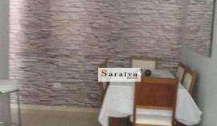 Apartamento com 3 dormitórios à venda, 61 m² por R$ 420.000,00 - Taboão - São Bernardo do Campo/SP
