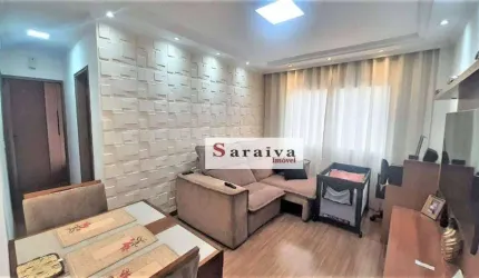 Apartamento com 2 dormitórios à venda, 60 m² por R$ 320.000,00 - Taboão - São Bernardo do Campo/SP