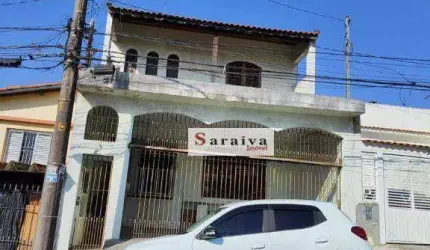 Sobrado com 3 dormitórios à venda, 237 m² por R$ 640.000,00 - Vila Curuçá - Santo André/SP