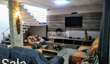 Sobrado com 3 dormitórios à venda, 268 m² por R$ 1.630.000,00 - Rudge Ramos - São Bernardo do Campo/SP