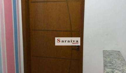 Cobertura com 2 dormitórios à venda, 73 m² por R$ 330.000 - Vila Junqueira - Santo André/SP