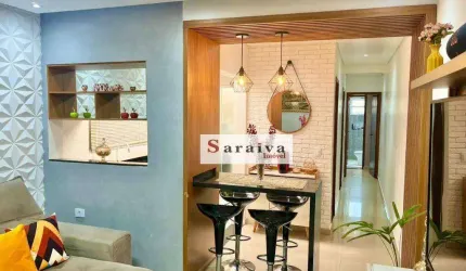 Apartamento com 2 dormitórios à venda, 55 m² por R$ 410.000,00 - Vila Camilópolis - Santo André/SP