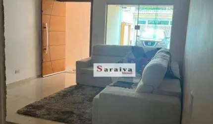 Sobrado com 3 dormitórios à venda, 210 m² por R$ 850.000,00 - Jardim Bom Pastor - Santo André/SP