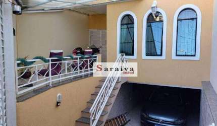 Sobrado com 4 dormitórios à venda, 140 m² por R$ 830.000,00 - Vila Scarpelli - Santo André/SP