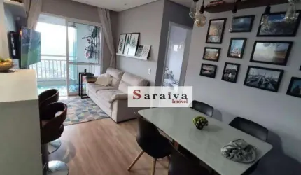 Apartamento com 2 dormitórios à venda, 58 m² por R$ 575.000,00 - Vila Homero Thon - Santo André/SP