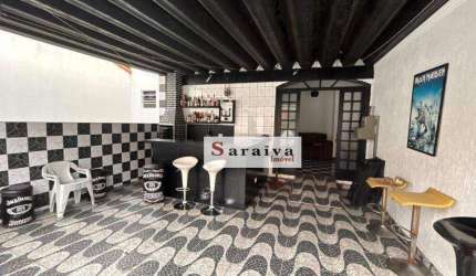 Sobrado com 3 dormitórios à venda, 211 m² por R$ 900.000 - Jardim Hollywood - São Bernardo do Campo/SP
