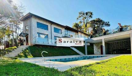 Casa com 4 dormitórios à venda, 300 m² por R$ 2.200.000,00 - Rio Abaixo - Atibaia/SP