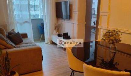 Apartamento com 2 dormitórios à venda, 56 m² por R$ 355.000,00 - Rudge Ramos - São Bernardo do Campo/SP