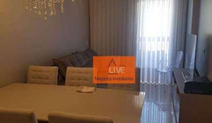 LIVE VENDE: Lindo Apartamento com 1 quarto (suíte), vaga, varanda, lazer, 60 m² por R$ 730.000 - Icaraí - Niterói/RJ