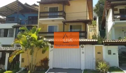 Live vende - Casa com 3 dormitórios à venda, 240 m² por R$ 1.050.000 - Itaipu - Niterói/RJ
