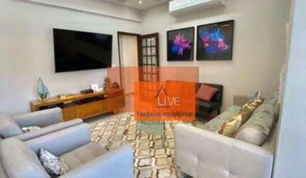 Live vende - Apartamento com 3 dormitórios à venda, 143 m² por R$ 1.580.000 - Icaraí - Niterói/RJ