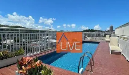 LIVE VENDE:  Apartamento 3 quartos, 1 suíte, vaga e lazer no Centro de Niterói - AP0528.