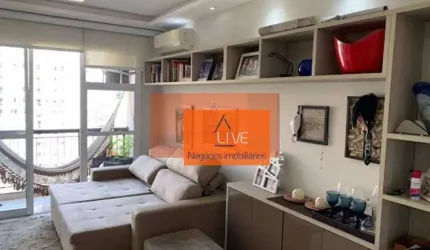 LIVE VENDE: Apartamento com 2 quartos,suite,varanda,lazer e vaga, 60 m² por R$ 650.000 - Centro - Niterói/RJ