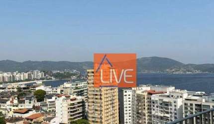 LIVE VENDE: Ótimo Apartamento com 2 quartos, suíte, varanda, lazer, vaga, 80 m² por R$ 750.000 - Ingá - Niterói/RJ