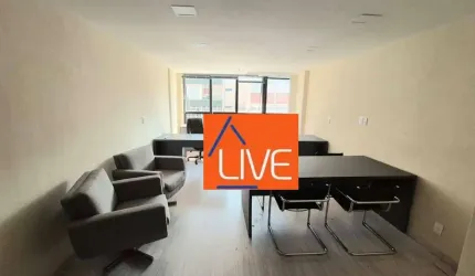 Live vende excelente e ampla sala comercial, ótima localização.