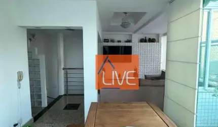 LIVE VENDE: Ótima Cobertura 3 quartos, 2 suítes, piscina, sauna, vaga, 210 m² por R$ 1.300.000 - Icaraí - Niterói/RJ