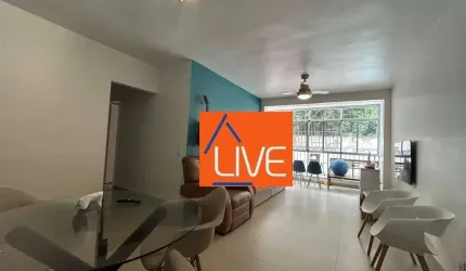 LIVE VENDE: Excelente Apartamento com 2 quartos + 1 quarto revertido, vaga, 100m² por R$ 540.000 - Boa Viagem - Niterói/RJ