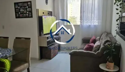 Lindo apartamento de 47m² no Parque São Vicente em Mauá